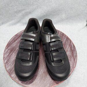 Pearl Izumi Mens Road Cycling Shoes With Triple Velcro Straps Black Mesh Eu 40